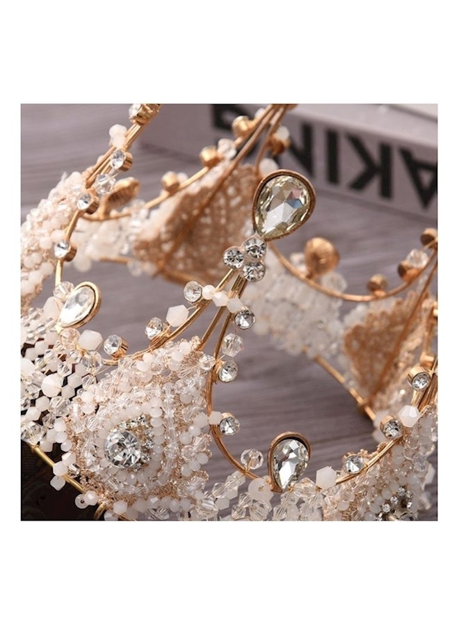Delicate Bride Crown Tiara - Image 2
